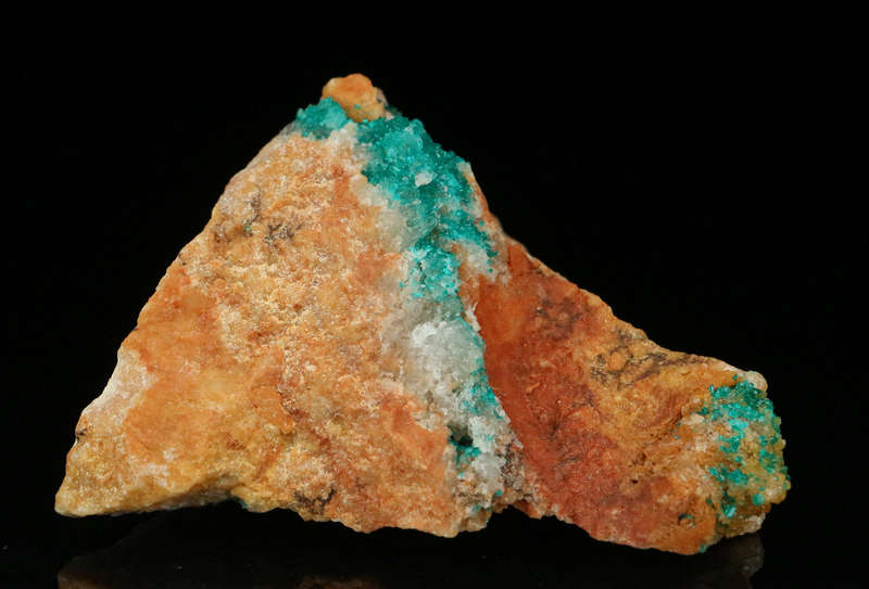 Dioptase on Matrix, Kaokoveld Region, Namibia