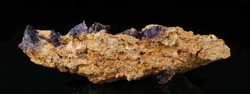 Grape Jelly Fluorite on Matrix, Palmwag, Namibia