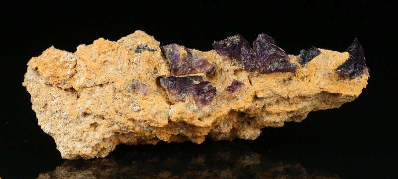 Grape Jelly Fluorite on Matrix, Palmwag, Namibia