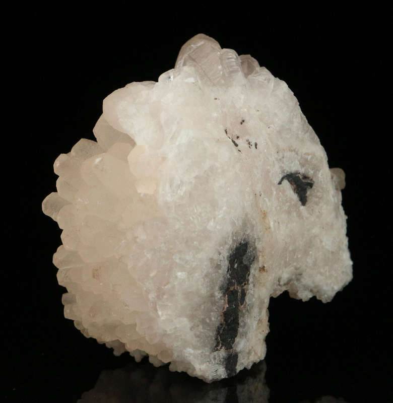 Manganoan Calcite Cluster,"N'Chwaning II Mine, Kalahari Manganese Field, Northern Cape, South Africa