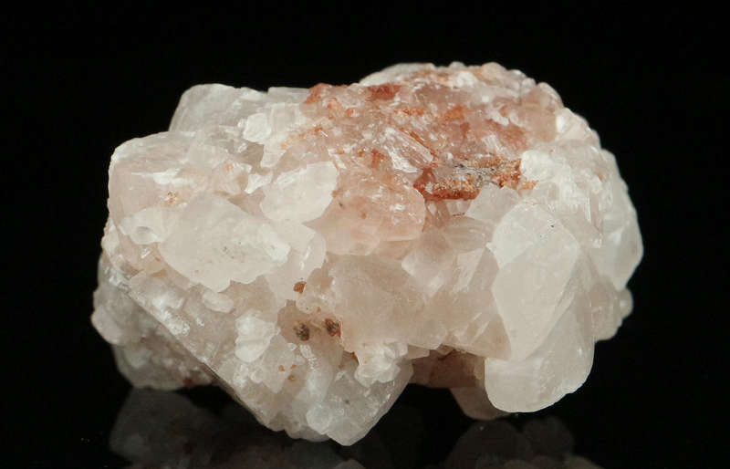 Calcite on Andradite, "N'Chwaning II Mine, Kalahari Manganese Field, Northern Cape, South Africa "