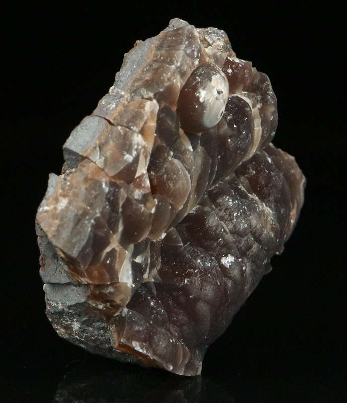 Chalcedony on Matrix, "N'Chwaning II Mine, Kalahari Manganese Field, Northern Cape, South Africa "