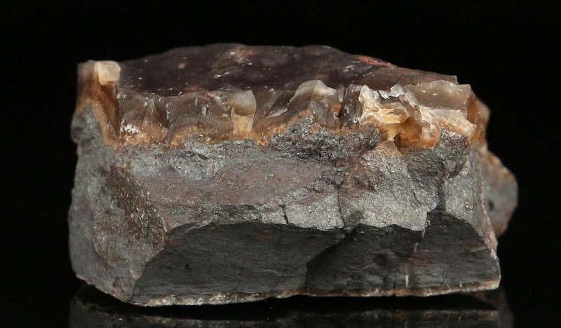 Chalcedony on Matrix, "N'Chwaning II Mine, Kalahari Manganese Field, Northern Cape, South Africa "