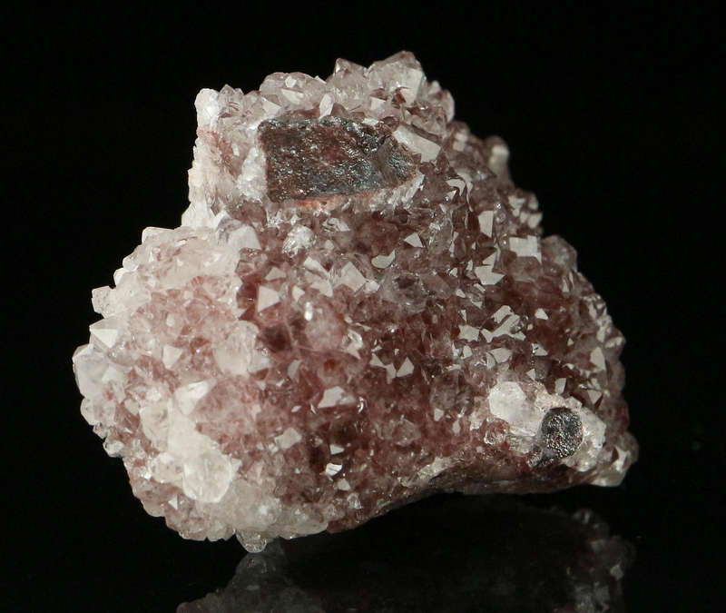 Quartz on Matrix, "N'Chwaning II Mine, Kalahari Manganese Field, Northern Cape, South Africa "