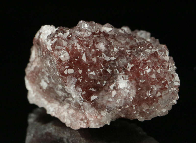 Quartz on Matrix, "N'Chwaning II Mine, Kalahari Manganese Field, Northern Cape, South Africa "