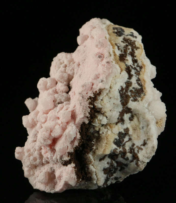 Manganoan Calcite on Matrix,"N'Chwaning II Mine, Kalahari Manganese Field, Northern Cape, South Afri