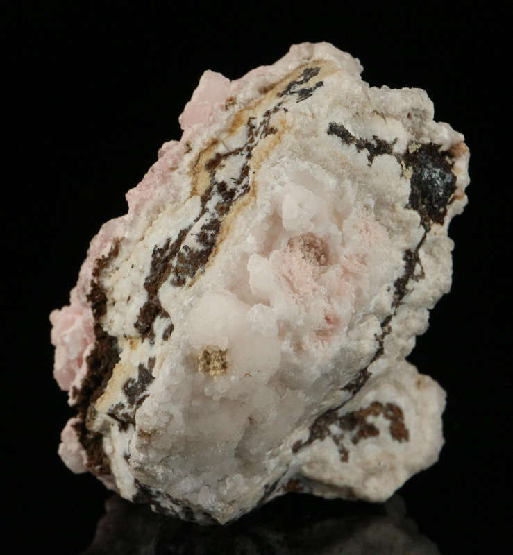 Manganoan Calcite on Matrix,"N'Chwaning II Mine, Kalahari Manganese Field, Northern Cape, South Afri