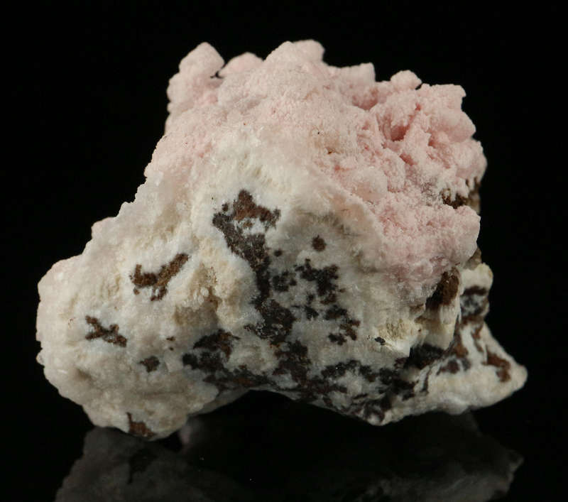 Manganoan Calcite on Matrix,"N'Chwaning II Mine, Kalahari Manganese Field, Northern Cape, South Afri