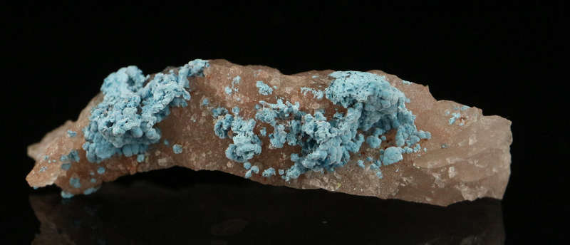 Shattuckite on Matrix, Kaokoveld Region, Namibia
