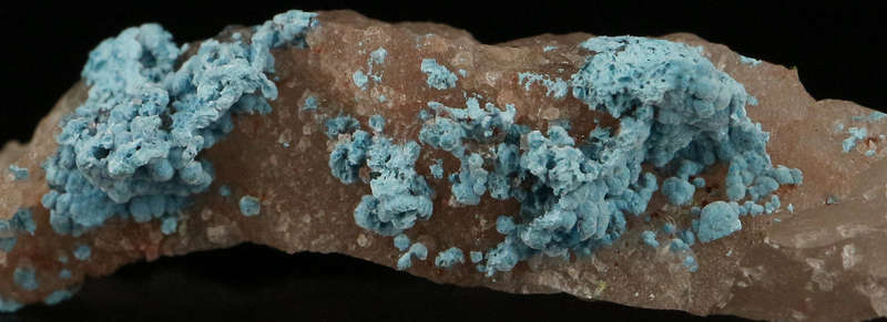 Shattuckite on Matrix, Kaokoveld Region, Namibia