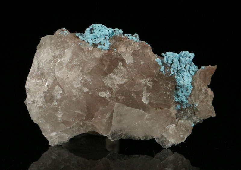 Shattuckite on Matrix, Kaokoveld Region, Namibia