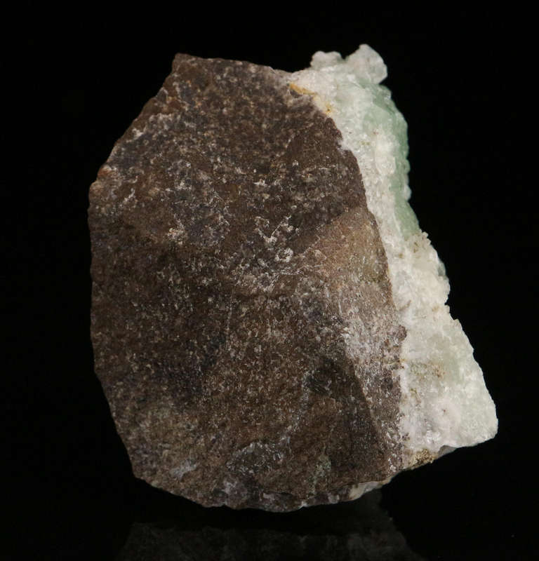 Analcime on Prehnite, Gobobosebberge Mnt, Namibia