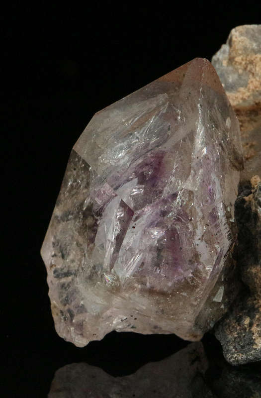 Amethyst Quartz on Matrix, Gobobosebberge Mnt, Namibia