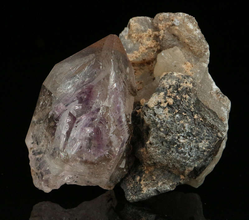 Amethyst Quartz on Matrix, Gobobosebberge Mnt, Namibia
