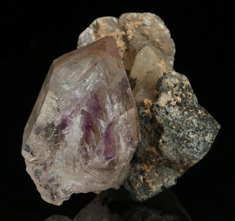 Amethyst Quartz on Matrix, Gobobosebberge Mnt, Namibia