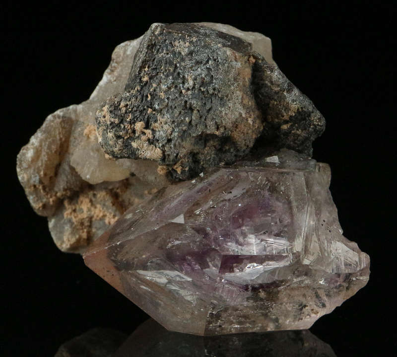 Amethyst Quartz on Matrix, Gobobosebberge Mnt, Namibia