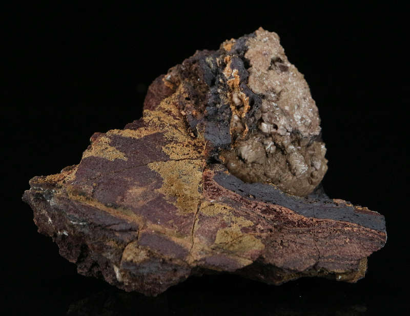 Olmiite on Matrix, "N'Chwaning II Mine, Kalahari Manganese Field, Northern Cape, South Africa "