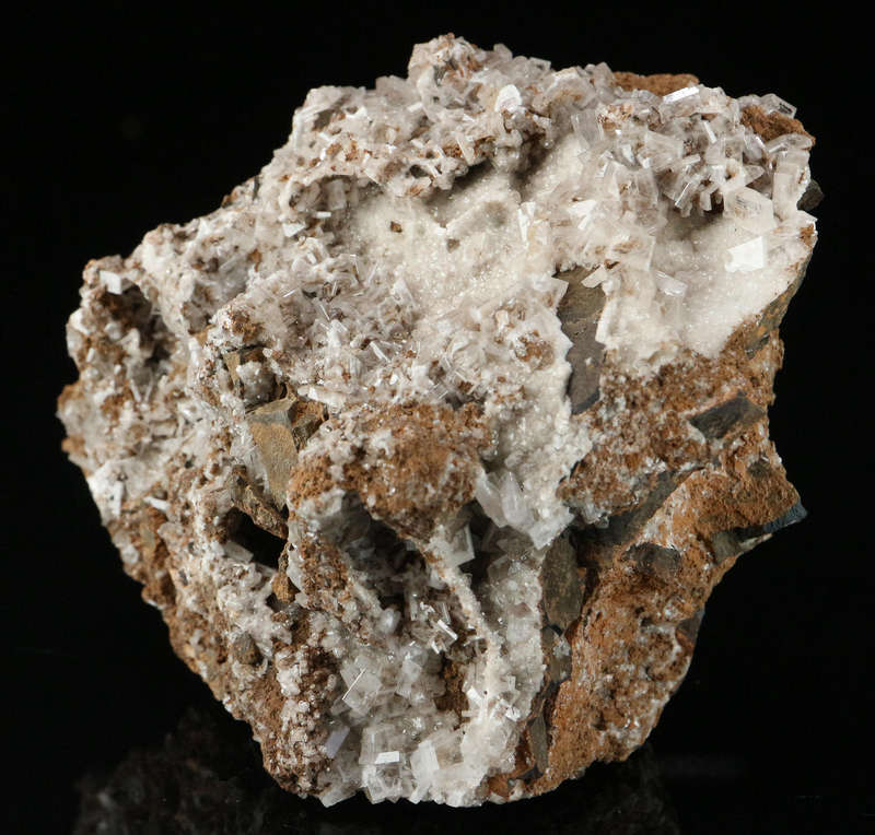 Inesite & Baryte on Matrix,"N'Chwaning II Mine, Kalahari Manganese Field, Northern Cape, South Afric