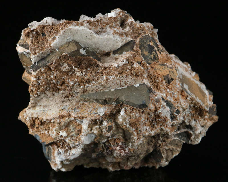 Inesite & Baryte on Matrix,"N'Chwaning II Mine, Kalahari Manganese Field, Northern Cape, South Afric