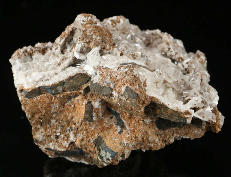 Inesite & Baryte on Matrix,"N'Chwaning II Mine, Kalahari Manganese Field, Northern Cape, South Afric