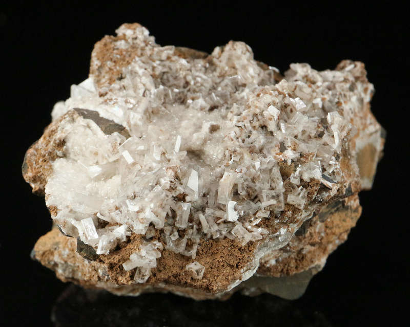 Inesite & Baryte on Matrix,"N'Chwaning II Mine, Kalahari Manganese Field, Northern Cape, South Afric