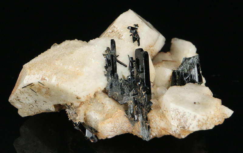 Aegirine on Orthoclase, Mount Malosa, Zomba, Southern Region, Malawi