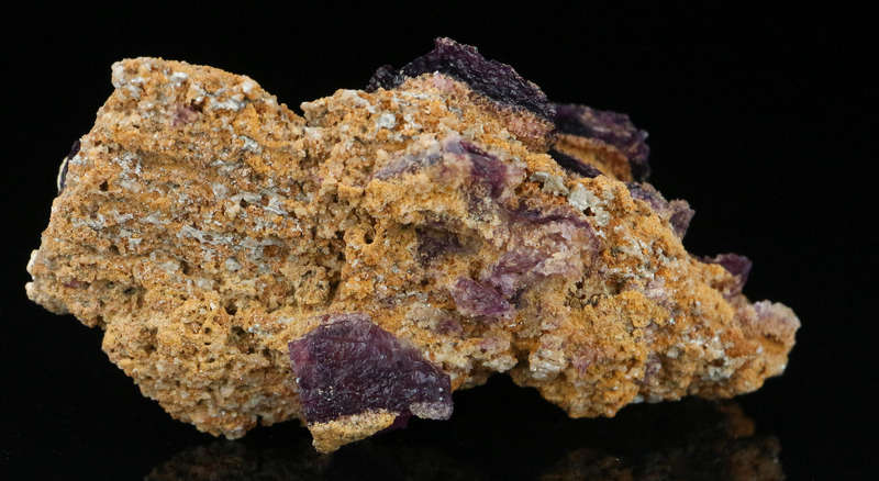 Grape Jelly Fluorite on Matrix, Damaraland, Palmwag, Erongo, Namibia