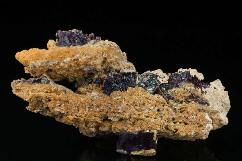 Grape Jelly Fluorite on Matrix, Damaraland, Palmwag, Erongo, Namibia