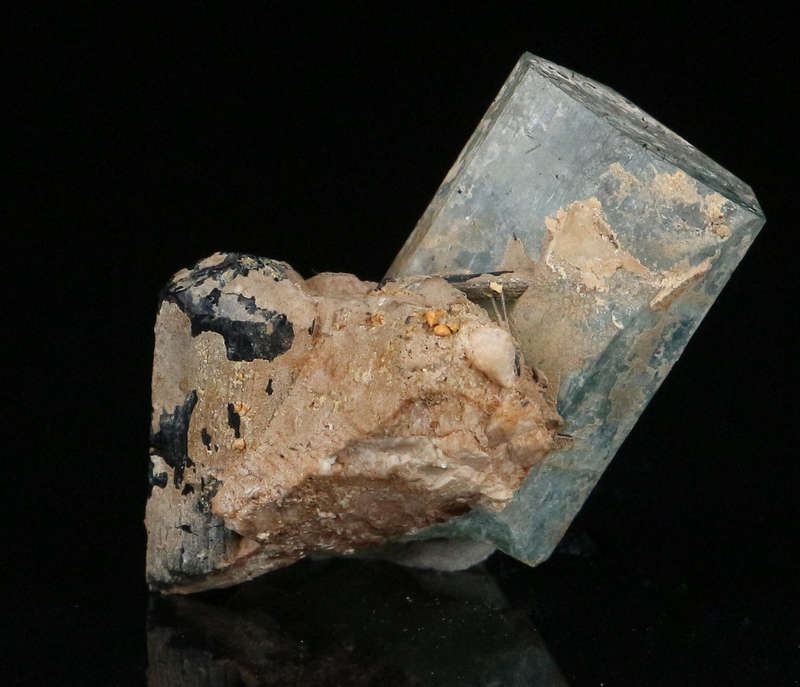 Aquamarine & Schorl, Erongo Mnt Region, Namibia