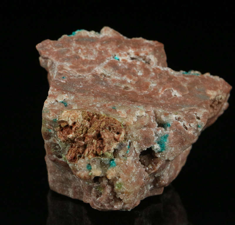 Dioptase on Matrix, Tsumeb Mine, Namibia