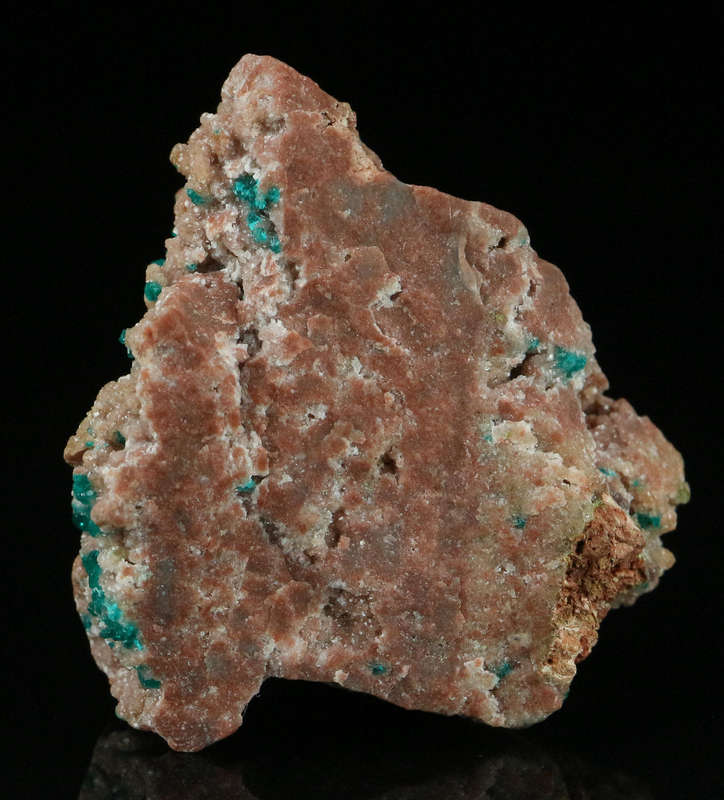 Dioptase on Matrix, Tsumeb Mine, Namibia