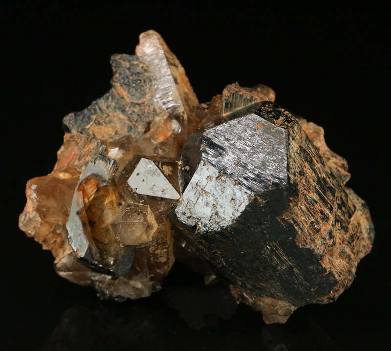 Smoky Quartz & Schorl, Erongo Mnt Region, Namibia