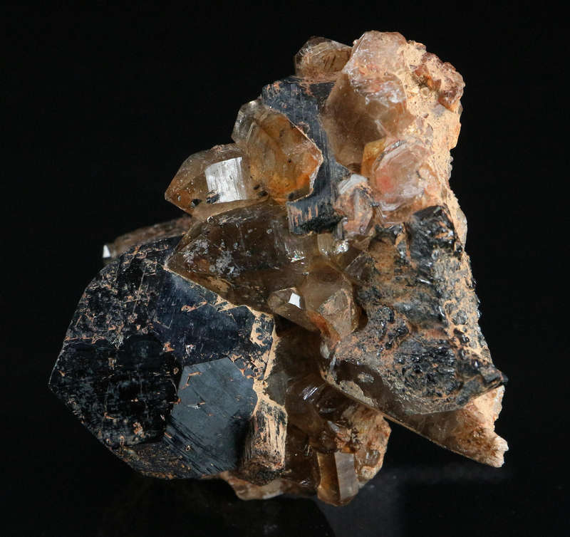 Smoky Quartz & Schorl, Erongo Mnt Region, Namibia