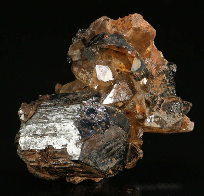 Smoky Quartz & Schorl, Erongo Mnt Region, Namibia