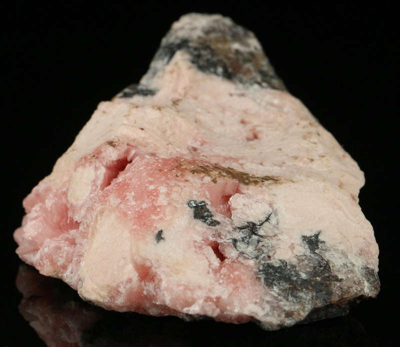 Rhodochrosite on Matrix,"N'Chwaning II Mine, Kalahari Manganese Field, Northern Cape, South Africa "