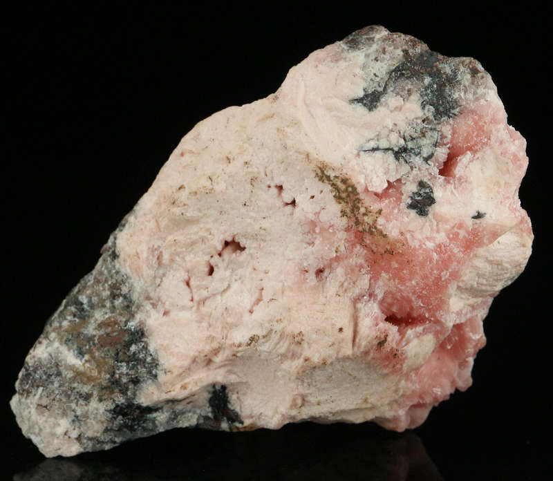 Rhodochrosite on Matrix,"N'Chwaning II Mine, Kalahari Manganese Field, Northern Cape, South Africa "