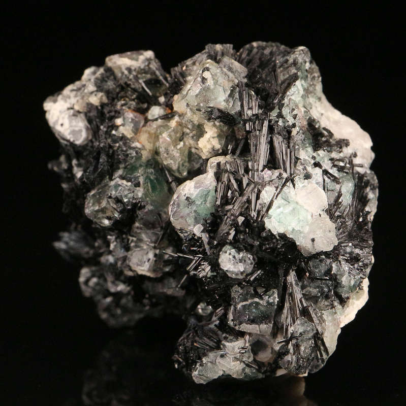 Schorl & Fluorite, Erongo Mnt Region, Namibia