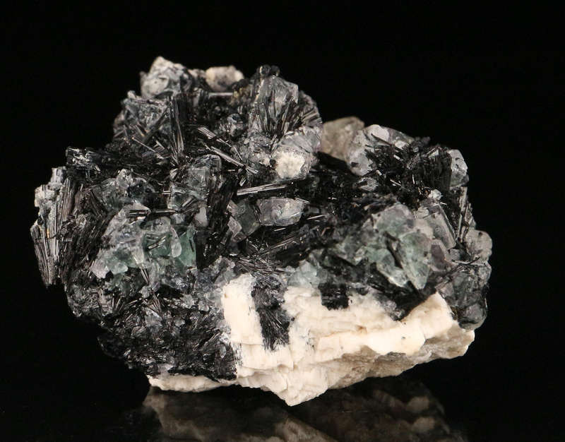 Schorl & Fluorite, Erongo Mnt Region, Namibia