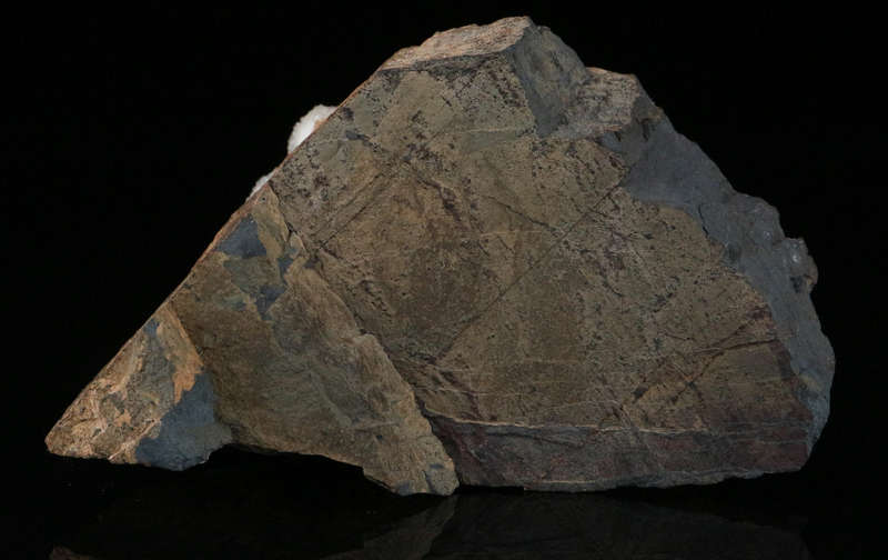 Inesite, Calcite on Matrix,"N'Chwaning II Mine, Kalahari Manganese Field, Northern Cape, South Afric