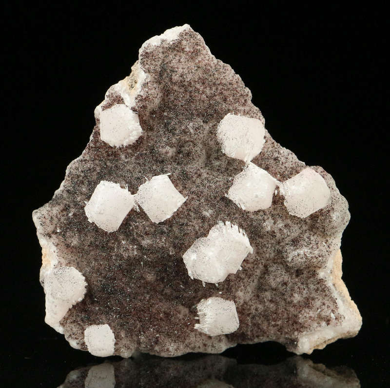Calcite on Matrix, "N'Chwaning II Mine, Kalahari Manganese Field, Northern Cape, South Africa "