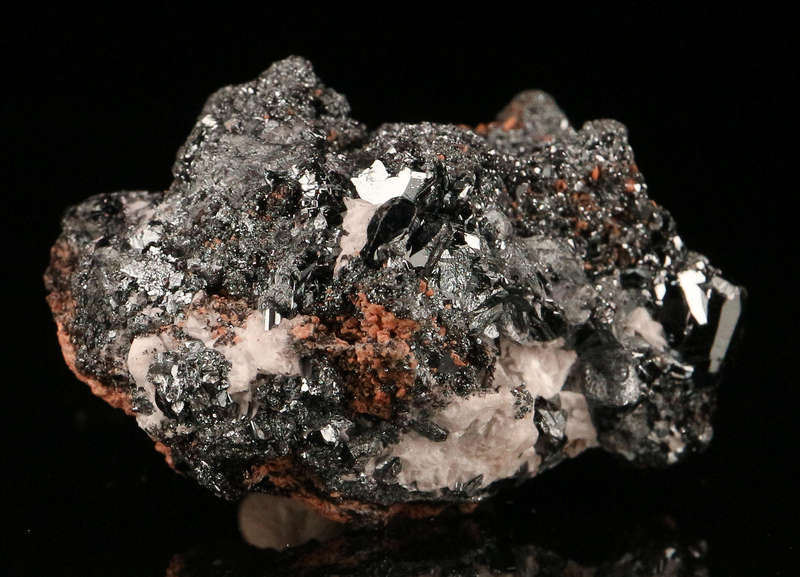 Hematite on Matrix, "N'Chwaning II Mine, Kalahari Manganese Field, Northern Cape, South Africa "