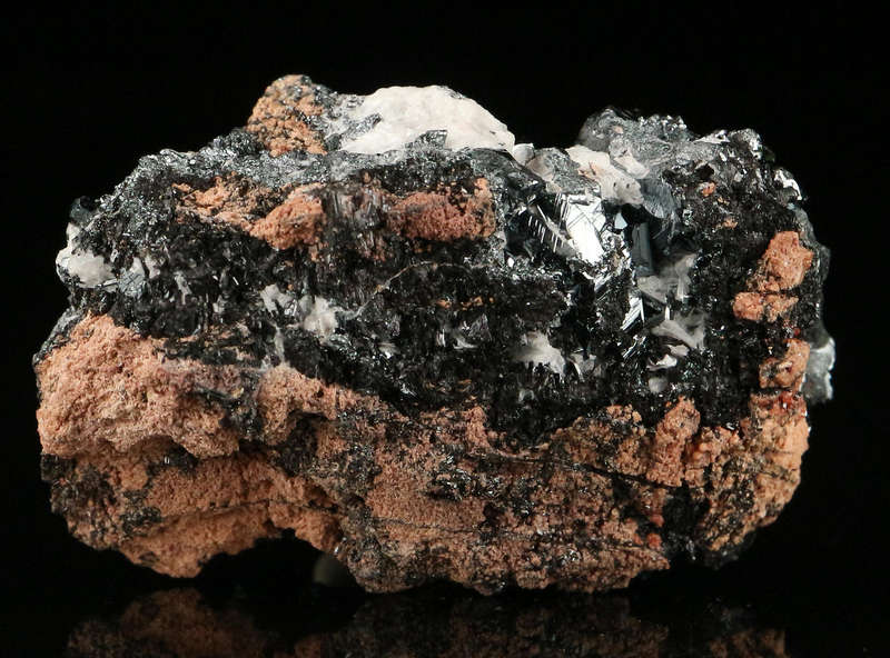 Hematite on Matrix, "N'Chwaning II Mine, Kalahari Manganese Field, Northern Cape, South Africa "