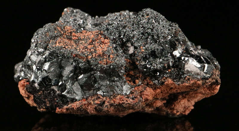 Hematite on Matrix, "N'Chwaning II Mine, Kalahari Manganese Field, Northern Cape, South Africa "