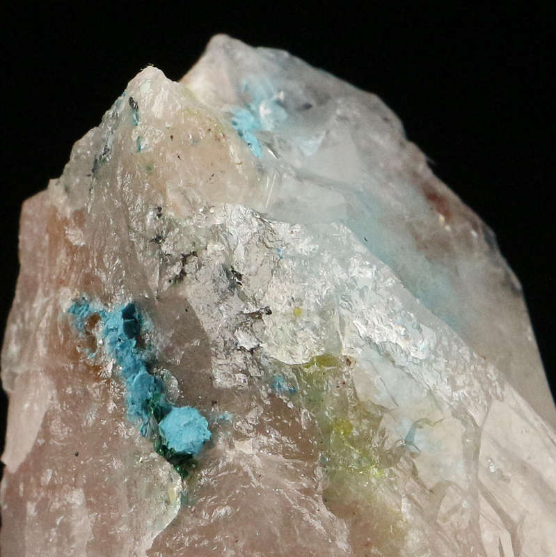 Shattuckite incl Quartz, Kaokoveld Region, Namibia