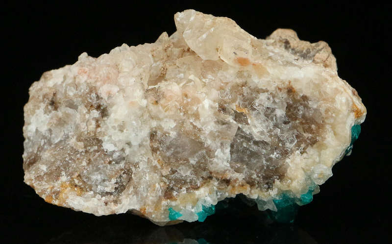 Dioptase on Matrix, Kaokoveld Region, Namibia