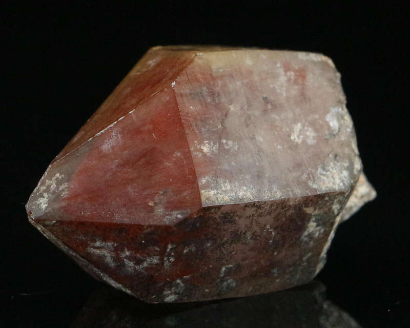Red Hematite incl Quartz, Orange River Area, Northern Cape, South Africa