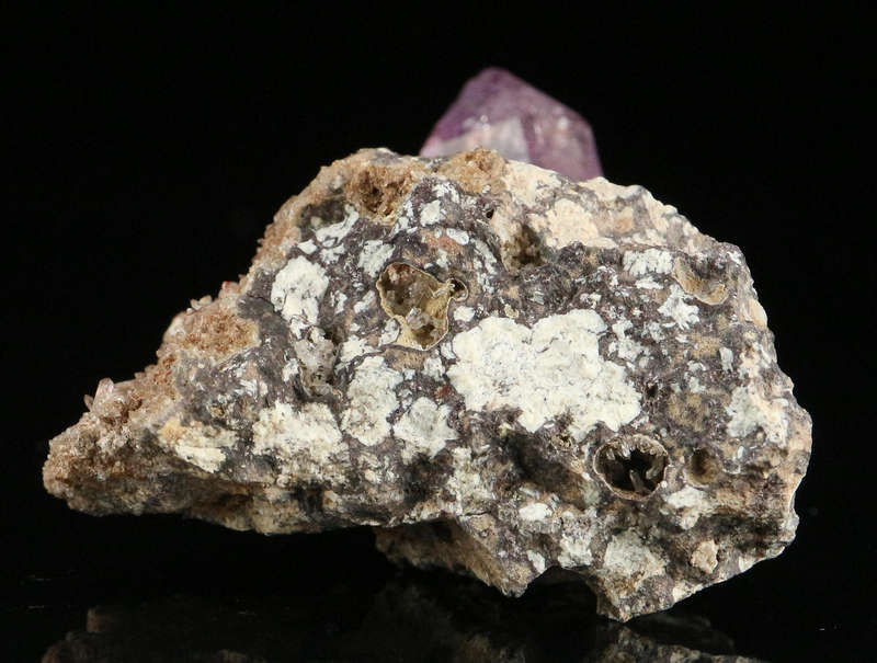 Amethyst Quartz on Matrix, Brandberg Mnt, Namibia