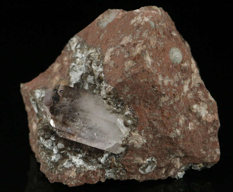 Amethyst Quartz on Matrix, Brandberg Mnt, Namibia