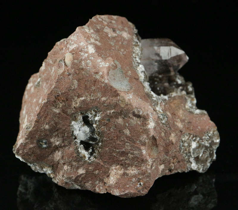 Amethyst Quartz on Matrix, Brandberg Mnt, Namibia