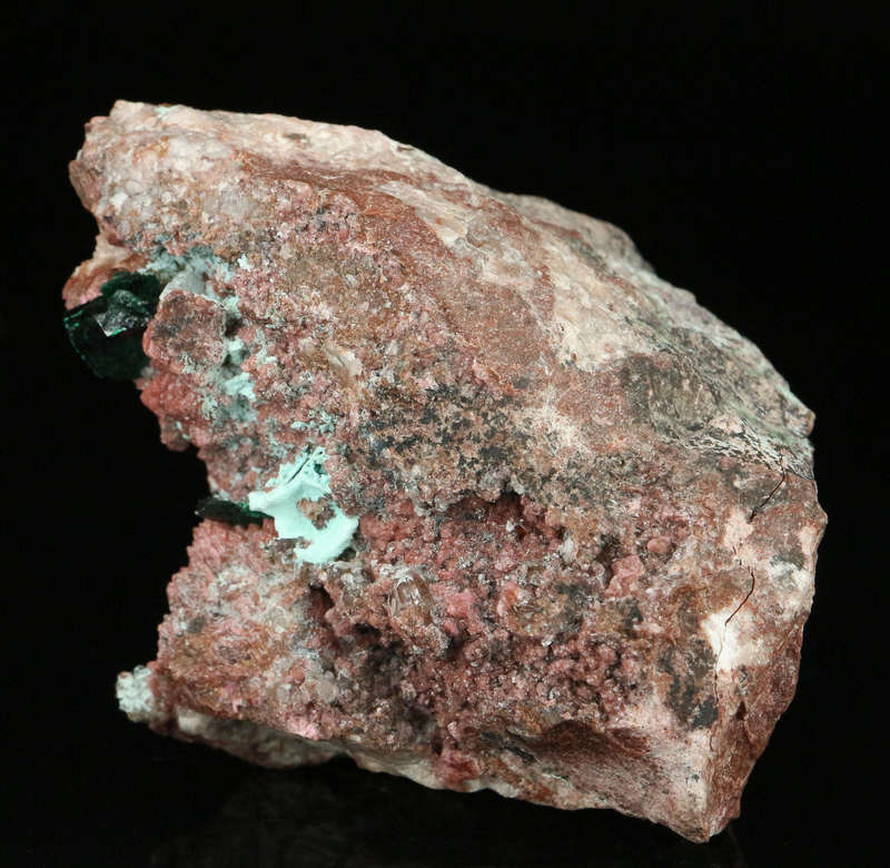 Malachite on Cobaltoan Calcite, Mashamba West Mine, DRC